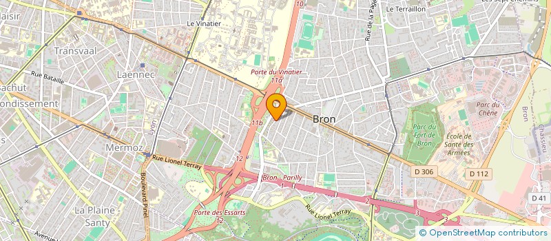 localisation de l'entreprise MONSIEUR KARIM AZZOUZ à BRON