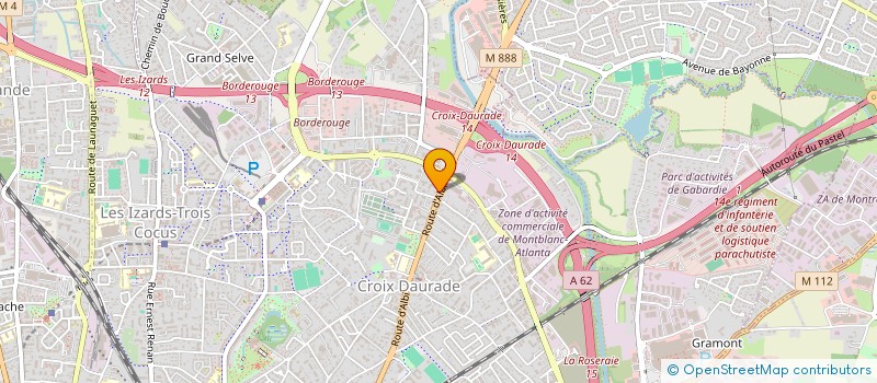 localisation de l'entreprise MONSIEUR KARIM BAALI à TOULOUSE