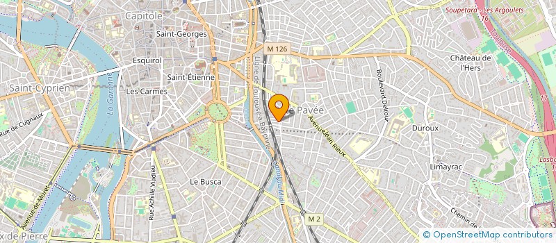 localisation de l'entreprise MONSIEUR KARIM BADI  TOULOUSE