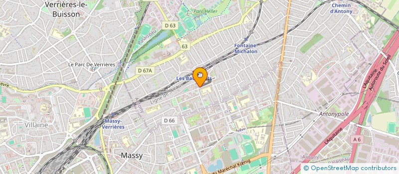 localisation de l'entreprise MONSIEUR KARIM BAHBA  ANTONY