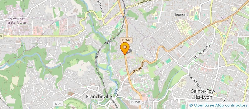 localisation de l'entreprise MONSIEUR KARIM BAHRI  SAINTE-FOY-LES-LYON