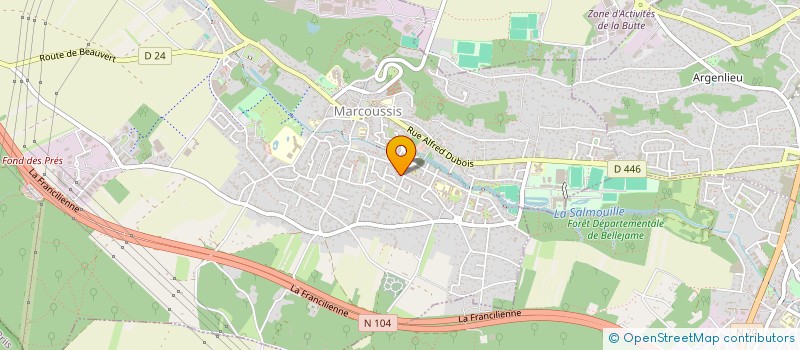 localisation de l'entreprise MONSIEUR KARIM BANGOURA à MARCOUSSIS
