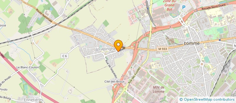 localisation de l'entreprise MONSIEUR KARIM BEDJAOUI à LILLE