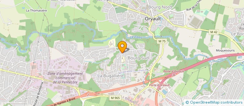 localisation de l'entreprise MONSIEUR KARIM BEJAOUI à ORVAULT