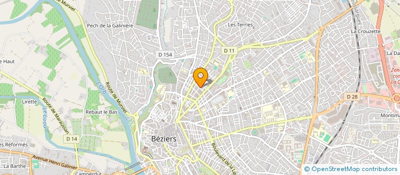 localisation de l'entreprise MONSIEUR KARIM BELAISSAOUI à BEZIERS