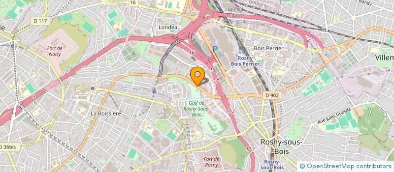 localisation de l'entreprise MONSIEUR KARIM BELARBI à ROSNY-SOUS-BOIS