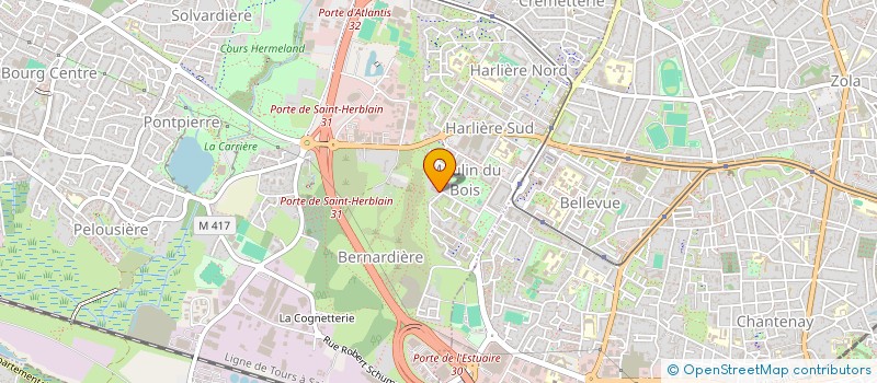 localisation de l'entreprise MONSIEUR KARIM BELARIF  SAINT-HERBLAIN