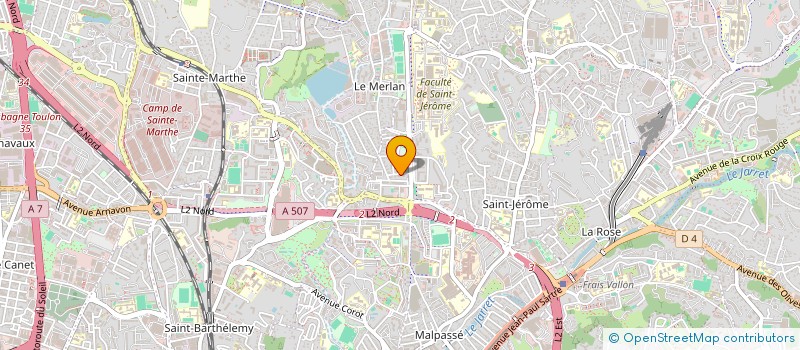 localisation de l'entreprise MONSIEUR KARIM BELHANACHI  MARSEILLE