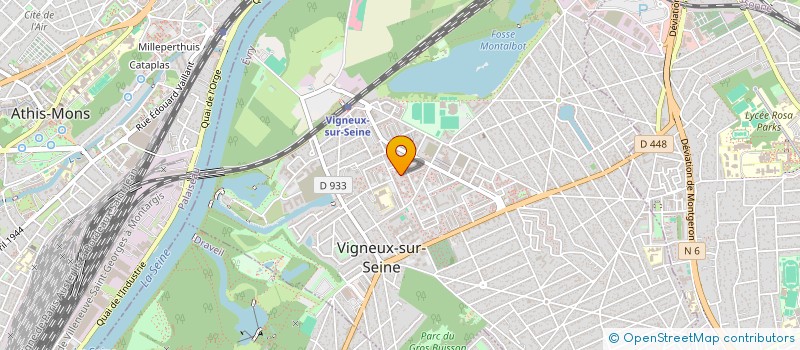 localisation de l'entreprise MONSIEUR KARIM BELHITECHE à VIGNEUX-SUR-SEINE