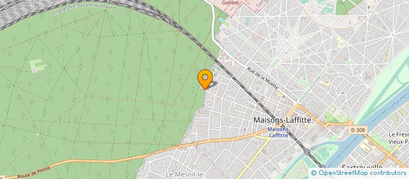 localisation de l'entreprise MONSIEUR KARIM BELHOCINE à MAISONS-LAFFITTE