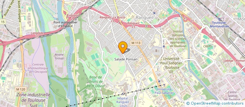 localisation de l'entreprise MONSIEUR KARIM BELKAID à TOULOUSE