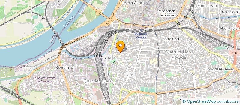 localisation de l'entreprise MONSIEUR KARIM BELKHANE  AVIGNON