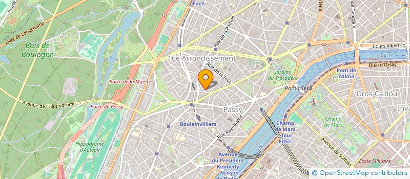 localisation de l'entreprise MONSIEUR KARIM BELKHEIR  PARIS