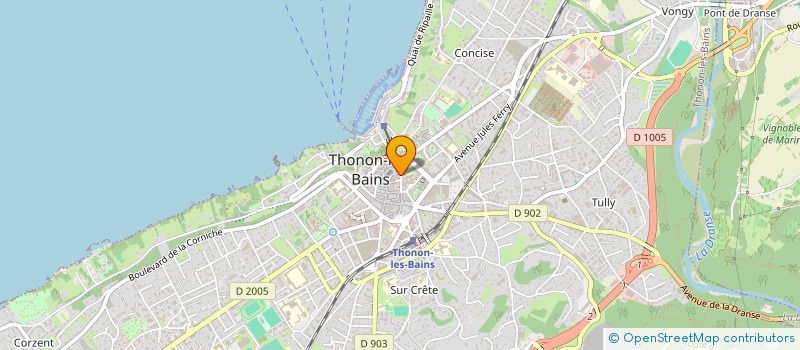 localisation de l'entreprise MONSIEUR KARIM BELLILI à THONON-LES-BAINS