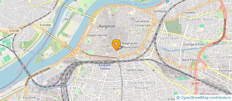 localisation de l'entreprise MONSIEUR KARIM BEN AISSA  AVIGNON