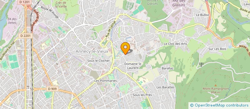 localisation de l'entreprise MONSIEUR KARIM BEN EL HAJ à ANNECY