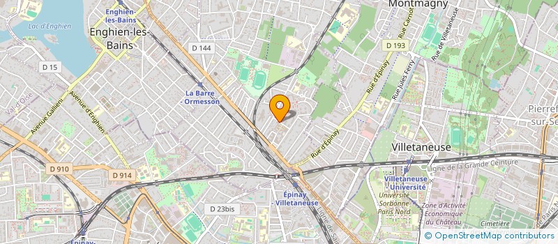 localisation de l'entreprise MONSIEUR KARIM BEN GANA  DEUIL-LA-BARRE