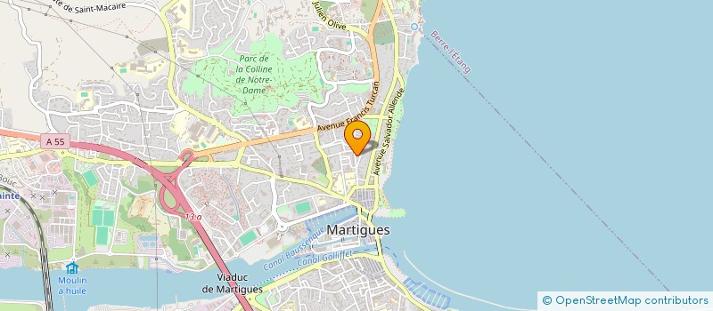 localisation de l'entreprise MONSIEUR KARIM BEN HAJ MOHAMED  MARTIGUES