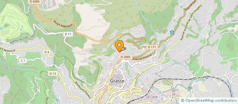 localisation de l'entreprise MONSIEUR KARIM BEN HAMOUDA  GRASSE