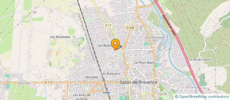 localisation de l'entreprise MONSIEUR KARIM BEN MESSAOUD  SALON-DE-PROVENCE
