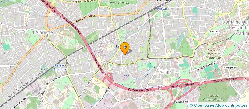 localisation de l'entreprise MONSIEUR KARIM BEN MESSAOUD à PESSAC