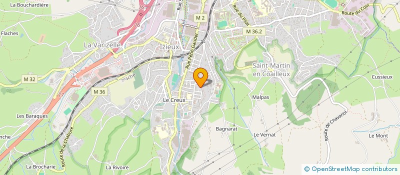 localisation de l'entreprise MONSIEUR KARIM BENABDELHAK  SAINT-CHAMOND