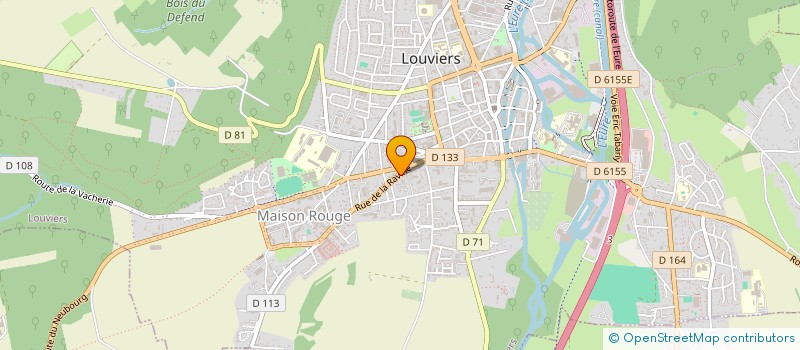 localisation de l'entreprise MONSIEUR KARIM BENAMGHAR à LOUVIERS