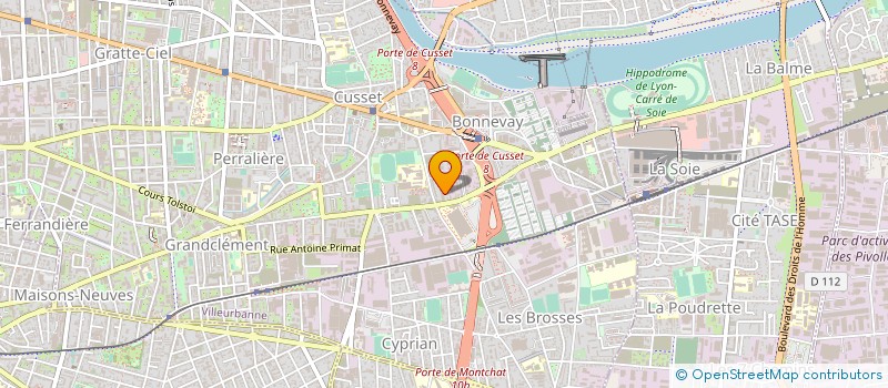 localisation de l'entreprise MONSIEUR KARIM BENATIA  VILLEURBANNE