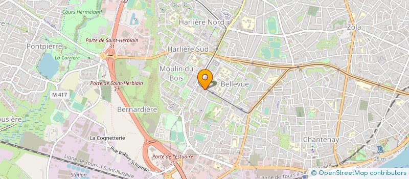 localisation de l'entreprise MONSIEUR KARIM BENBRAHIM à NANTES