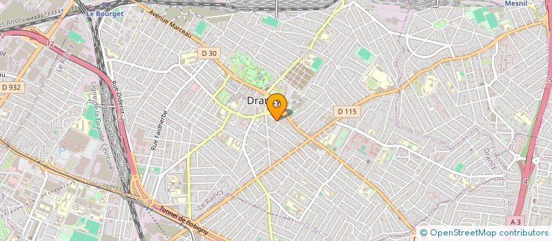 localisation de l'entreprise MONSIEUR KARIM BENCHEIK  DRANCY