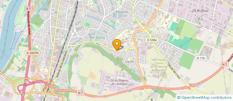 localisation de l'entreprise MONSIEUR KARIM BENDID  VALENCE