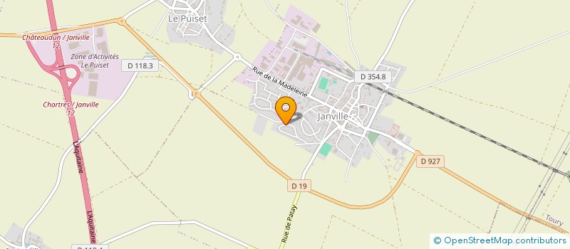localisation de l'entreprise MONSIEUR KARIM BENGRID à JANVILLE-EN-BEAUCE