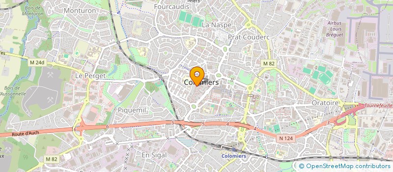 localisation de l'entreprise MONSIEUR KARIM BENIA à COLOMIERS