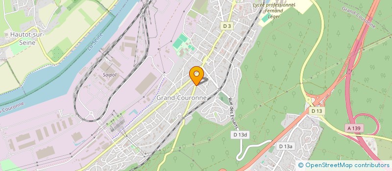 localisation de l'entreprise MONSIEUR KARIM BENNACER  GRAND-COURONNE