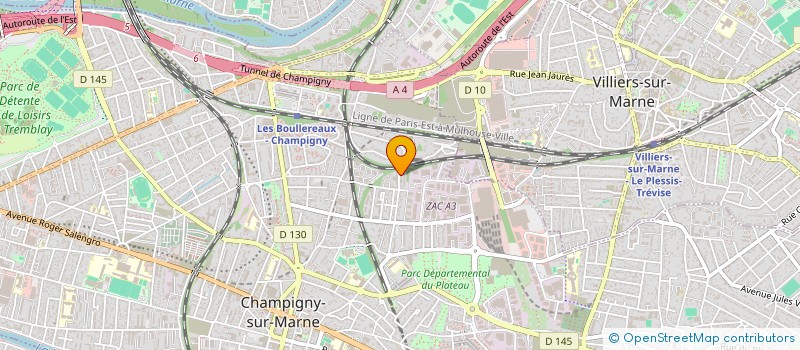 localisation de l'entreprise MONSIEUR KARIM BENNADJI à CHAMPIGNY-SUR-MARNE