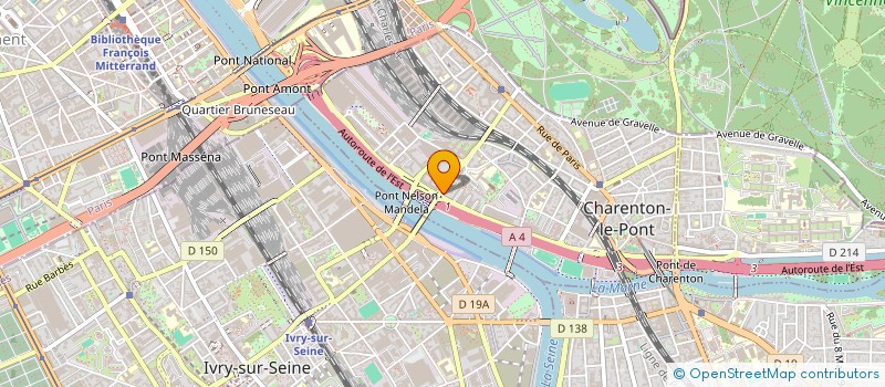 localisation de l'entreprise MONSIEUR KARIM BENOUSSAD  CHARENTON-LE-PONT