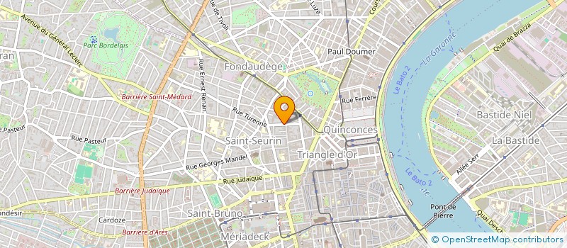 localisation de l'entreprise MONSIEUR KARIM BENSAID  BORDEAUX