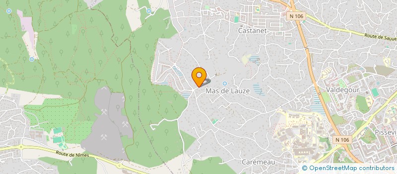 localisation de l'entreprise MONSIEUR KARIM BENSAKINA  NIMES