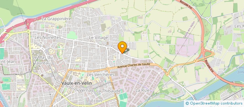 localisation de l'entreprise MONSIEUR KARIM BENSALEM  VAULX-EN-VELIN