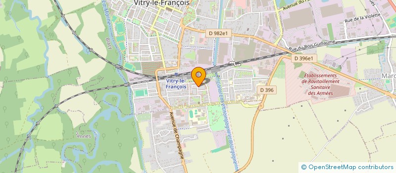 localisation de l'entreprise MONSIEUR KARIM BENSEDIRA  VITRY-LE-FRANCOIS