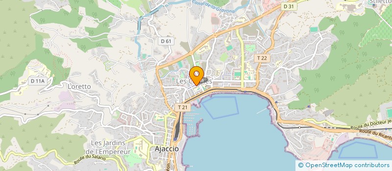 localisation de l'entreprise MONSIEUR KARIM BENTALIB à AJACCIO