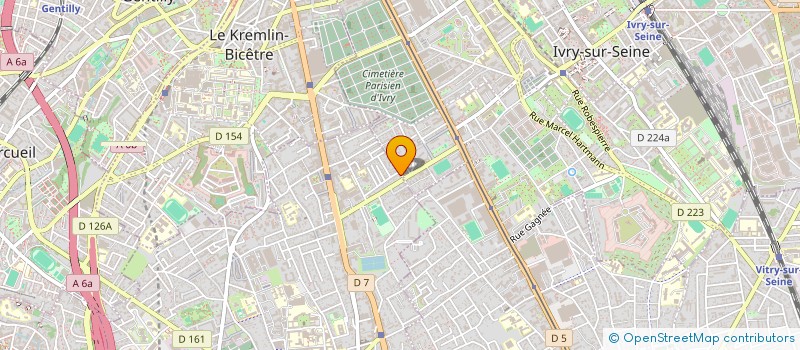 localisation de l'entreprise MONSIEUR KARIM BERHOUMA  VILLEJUIF