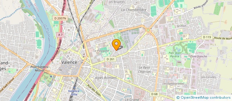localisation de l'entreprise MONSIEUR KARIM BERRAHOU à VALENCE
