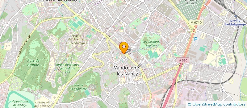 localisation de l'entreprise MONSIEUR KARIM BESSE  VANDUVRE-LES-NANCY