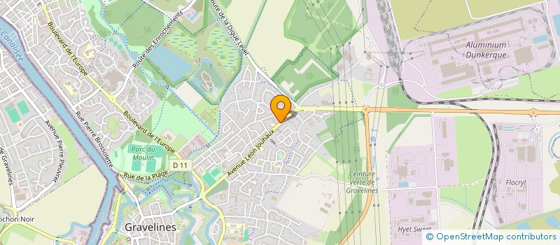 localisation de l'entreprise MONSIEUR KARIM BESSEDDIK à GRAVELINES