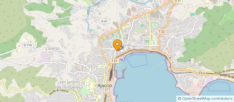 localisation de l'entreprise MONSIEUR KARIM BIHI à AJACCIO