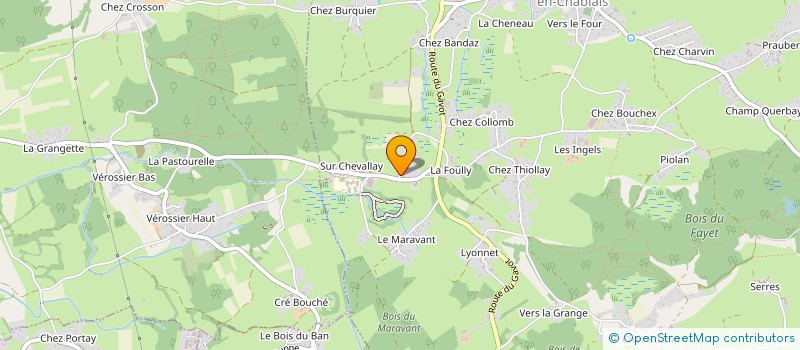 localisation de l'entreprise MONSIEUR KARIM BORDBAR  SAINT-PAUL-EN-CHABLAIS