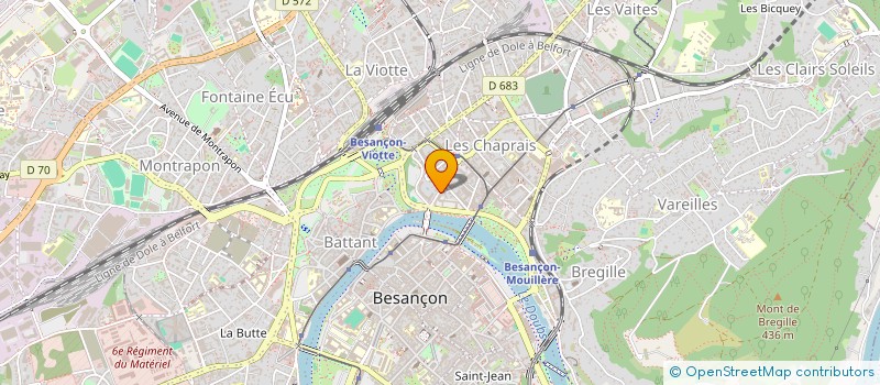 localisation de l'entreprise MONSIEUR KARIM BORJAS à BESANCON