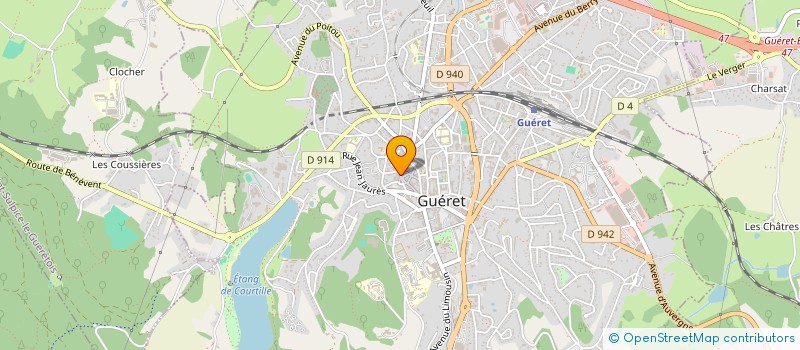 localisation de l'entreprise MONSIEUR KARIM BOUABID à GUERET