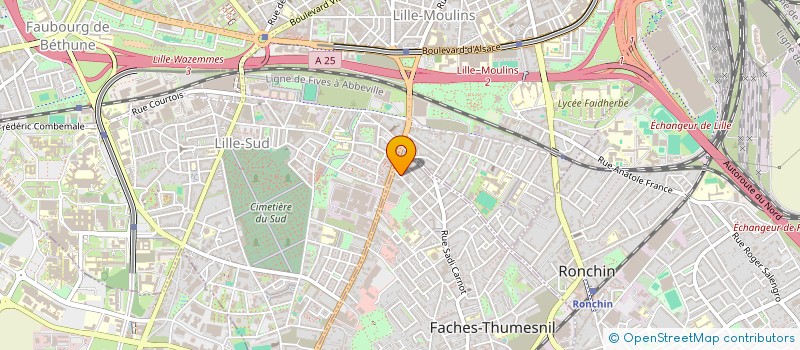 localisation de l'entreprise MONSIEUR KARIM BOUADLA à FACHES-THUMESNIL